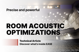 AFMG EASE 5 Precise and powerful room acoustic optimizations