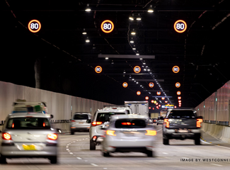 AFMG EASE Emergency sound system design for the WestConnex road tunnel