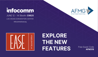 AFMG presents new EASE 5 features at InfoComm 2024